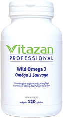 Wild Omega 3 (Providing 180 mg EPA and 120 mg DHA) 120 softgels