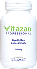 Bee Pollen (500 mg) 100 veg capsules