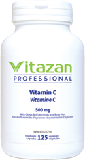 Vitamin C (500 mg á With Citrus Bioflavonoids and Rose Hips) 125 veg capsules