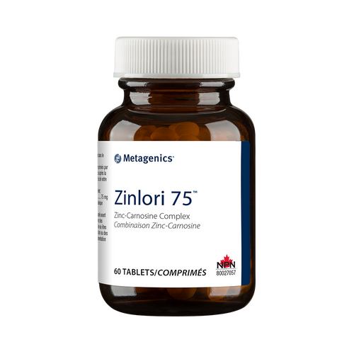 ZINLORI 75™ ZINC CARNOSINE 60 TABLETS (1 MONTH SUPPLY)