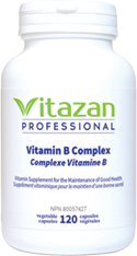 Vitamin B Complex (Vitamin Supplement for the Maintenance of Good Health) 120 veg capsules