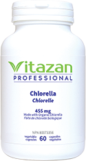Chlorella (455 mg á Made with Organic Chlorella) 60 veg capsules