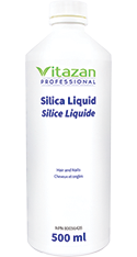 Silica Liquid (Hair and Nails)** If temperature is below freezing, product will not be shipped between November and March. 500 mL