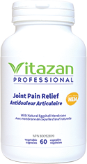 Joint Pain Relief (With Natural Eggshell Membrane) 60 veg capsules