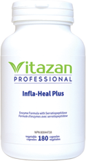 Infla-Heal Plus (Enzyme Formula with Serratiopeptidase) 180 veg capsules