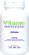 Shiitake (500 mg á Lentinula edodes Hot-Water Extract)  60 veg capsules
