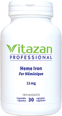 Heme Iron (11 mg) 30 veg capsules