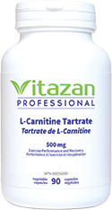 L-CARNITINE TARTRATE 500 MG 90 CAPSULES
