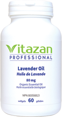 Lavender Oil (80 mg á Organic Essential Oil) 60 softgels
