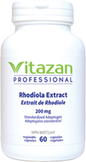 Rhodiola Extract (200 mg á Standardized Adaptogen) 60 veg capsules