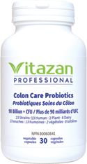Colon Care Probiotics (90 Billion + CFU Enteric-Coated, 23-Strain Formula) 30 veg capsules