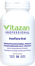 FemFlora Oral (Multistrain Formula Including L. rhamnosus á Enteric-Coated WomenÕs Probiotic) 30 veg capsules