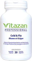 Cold & Flu (A Blend of Standardized Herbs and Mushrooms) 30 veg capsules