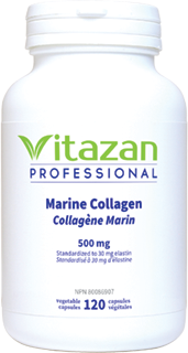 Marine Collagen (500 mg á Standardized to 30 mg Elastin) 120 veg capsules