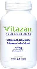 Calcium D_Glucarate (650 mg á Liver Detoxification) 60 veg capsules
