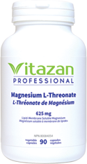 Magnesium L-Threonate (50 mg á Lipid-Membrane Soluble Magnesium) 90 veg capsules