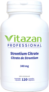 Strontium Citrate (340 mg) 120 veg capsules