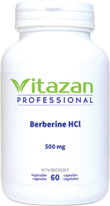 Berberine HCl (500 mg) 60 veg capsules