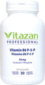 Vitamin B6 P-5-P 50mg - 30 CAPS