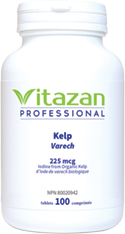 Kelp (225 mcg Iodine from Organic Kelp) 100 tablets