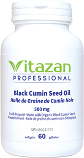 Organic Black Cumin Seed Oil (500 mg Cold-Pressed) 60 or 120 veg capsules