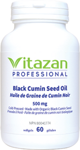 Organic Black Cumin Seed Oil (500 mg Cold-Pressed) 60 or 120 veg capsules