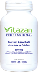 Calcium Ascorbate (1000 mg á pH_Neutral Vitamin C Buffered with Calcium) 60 veg capsules