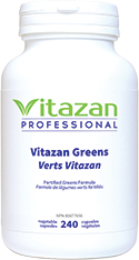 Vitazan Greens 240 veg capsules