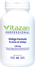 Ginkgo Formula (120 mg á Standardized Extracts) 60 veg capsules