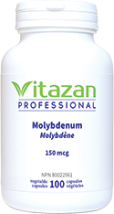 Molybdenum Rice Chelate (150 mcg) 100 veg capsules