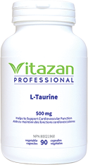 L-TAURINE 500 MG 90 CAPSULES