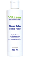 Tissue Relax (Topical Cream for Aches and Pains) 250 mL