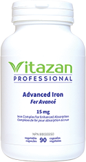 Advanced Iron (15 mg á High Absorption) 90 veg capsules