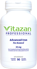 Advanced Iron (30 mg á High Absorption áHelps to Prevent Iron Deficiency) 90 veg capsules