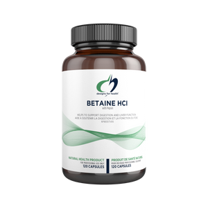 BETAINE HCL WITH PEPSIN 120 CAPSULES