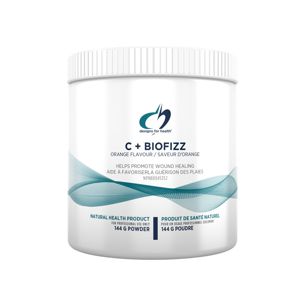 C+ BIOFIZZ™ EFFERVESCENT 144 G POWDER (ORANGE FLAVOUR)