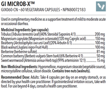 Load image into Gallery viewer, GI MICROB-X 60 VEGETARIAN CAPSULES