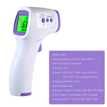 Load image into Gallery viewer, Buy 6 Get 1 Free! // No Touch Infrared Forehead Thermometer - Limited Stock