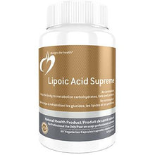 Load image into Gallery viewer, LIPOIC ACID SUPREME 60 VEGETARIAN CAPSULES