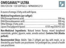 Load image into Gallery viewer, OMEGAVAIL ULTRA 120 SOFTGELS