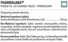 Load image into Gallery viewer, PHARMAGABA™ 100MG 60 CHEWABLE TABLETS