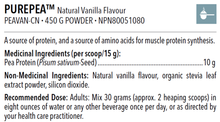 Load image into Gallery viewer, PURE PEA VANILLA 450 GRAMS / 1 LB