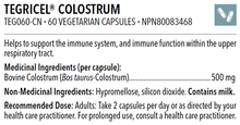 Load image into Gallery viewer, TEGRICEL COLOSTRUM 60 CAPSULES