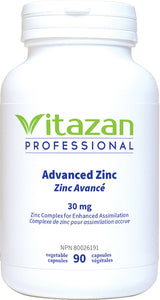 Advanced Zinc (30 mg Formulated for Assimilation) 90 veg capsules
